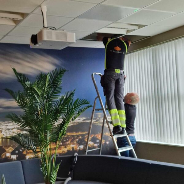 Byggdrifter i arbeid